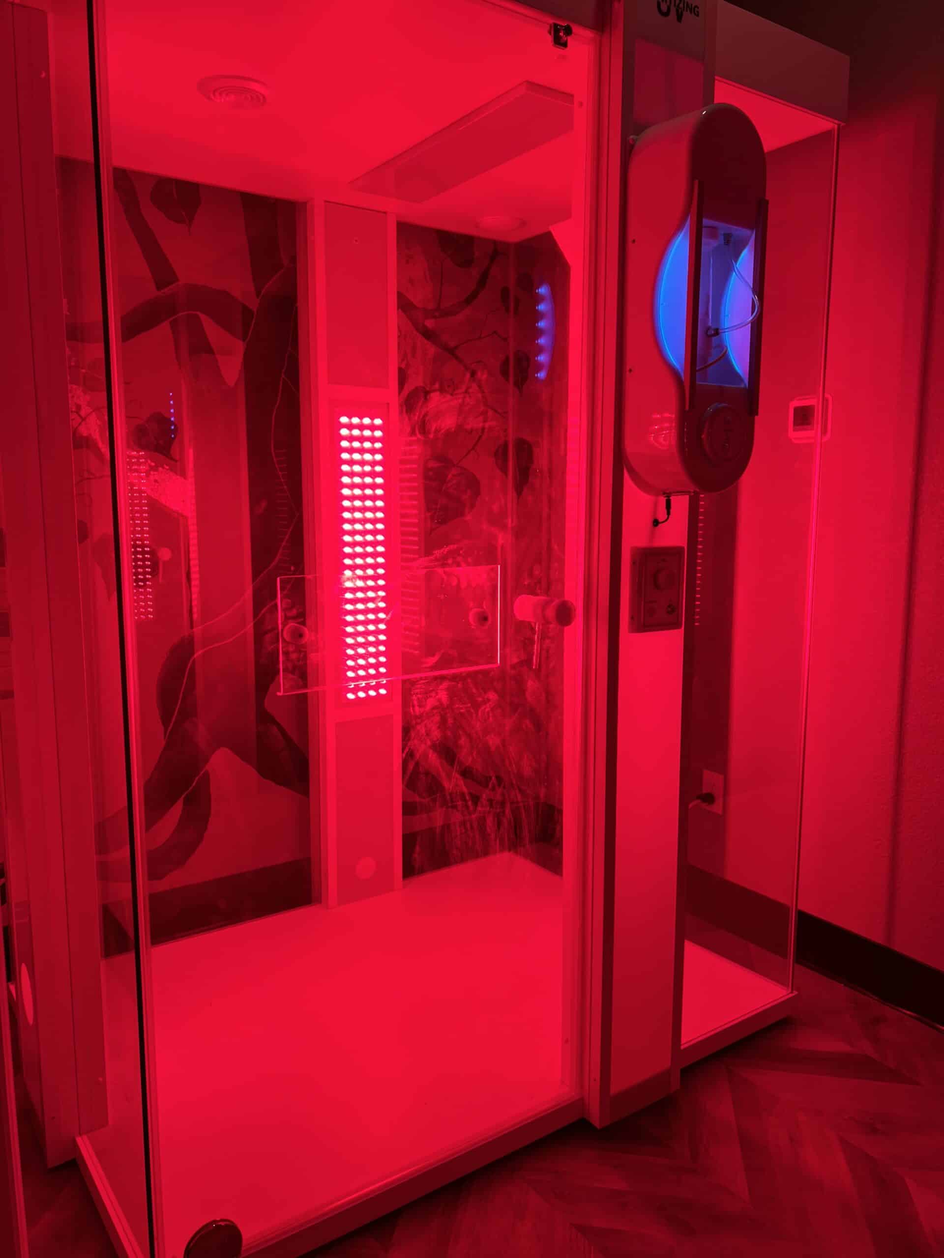 Red Light and Salt Vitality Booth